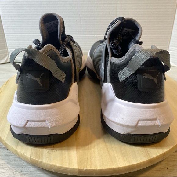 NEW Puma Men's GS-One Spikeless Golf Shoes Black White Size 13 - Picture 7 of 12